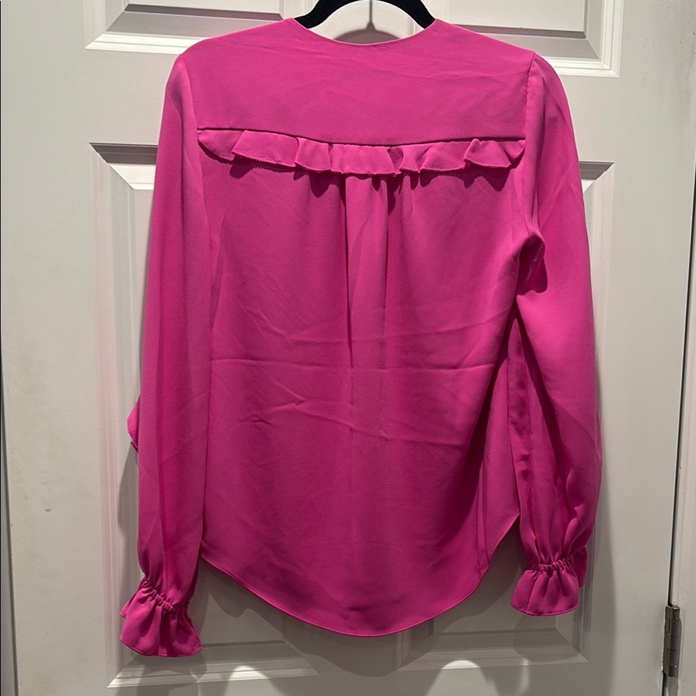 Trina Turk Ruffle Blouse - Picture 3 of 3